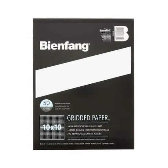 Bienfang&reg; Designer 10 x 10 Grid Paper Pad {1}