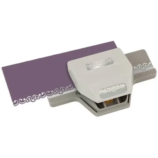 EK Tools&trade; Scroll & Hearts Edge Punch {3}