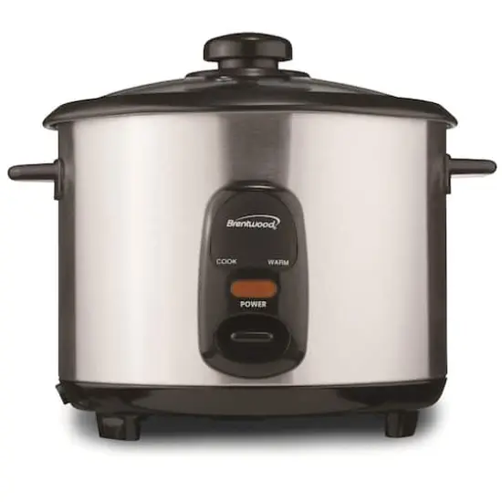 Brentwood 10-Cup Stainless Steel Rice Cooker {4}
