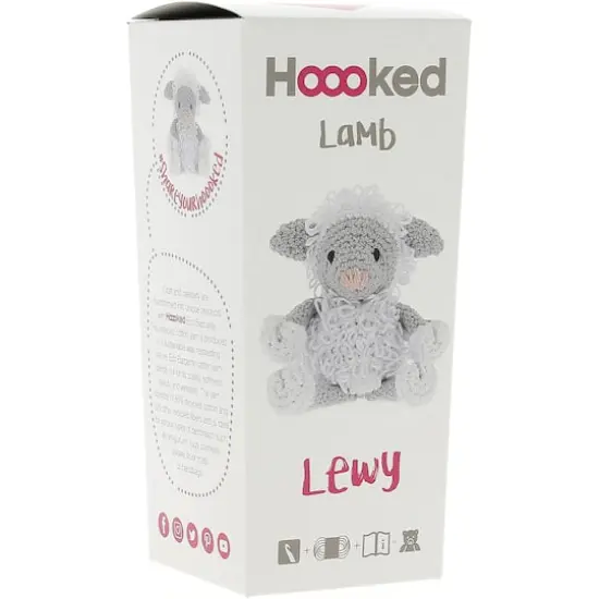 Hoooked Lewy the Lamb DIY Crochet Kit {4}