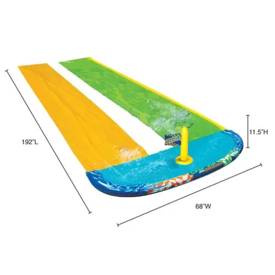Banzai&reg; 16ft. Capture The Flag Racing Water Slide&trade; {6}