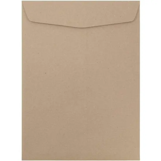 JAM Paper 10" x 13" Brown Kraft Paper Bag Open End Catalog Premium Envelopes {1}