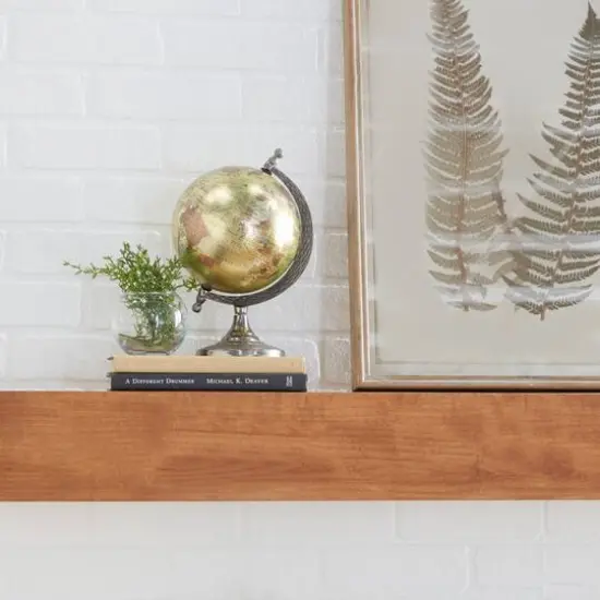 10" Brown Aluminum Traditional Globe {9}