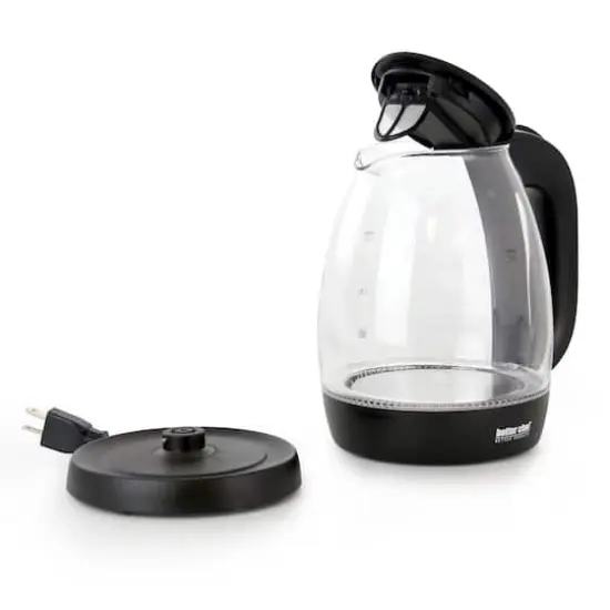 Better Chef 1.7L Cordless Electric Glass Tea Kettle {5}