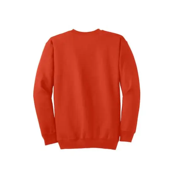 Port & Company&reg; Essential Fleece Crewneck Sweatshirt Orange {5}