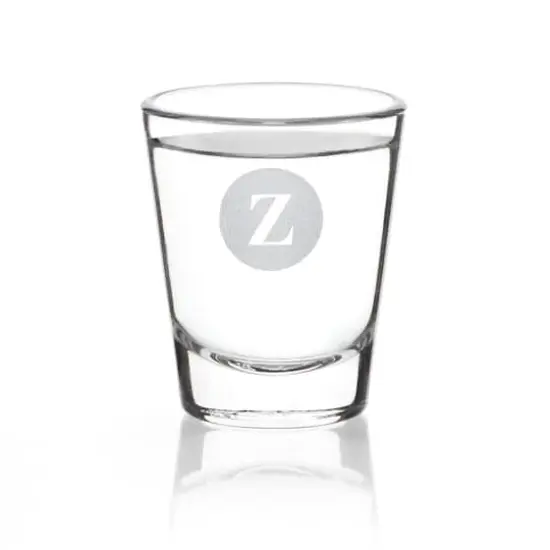 Hortense B. Hewitt Co. Monogram Shot Glass Z {1}