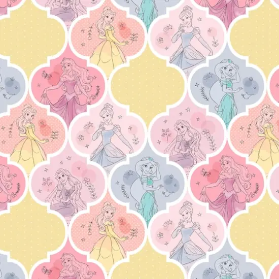 Springs Creative Disney&reg; Princess Multicolor Cotton Fabric {4}