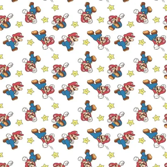 Nintendo&reg; Super Mario Retro Cotton Fabric {1}