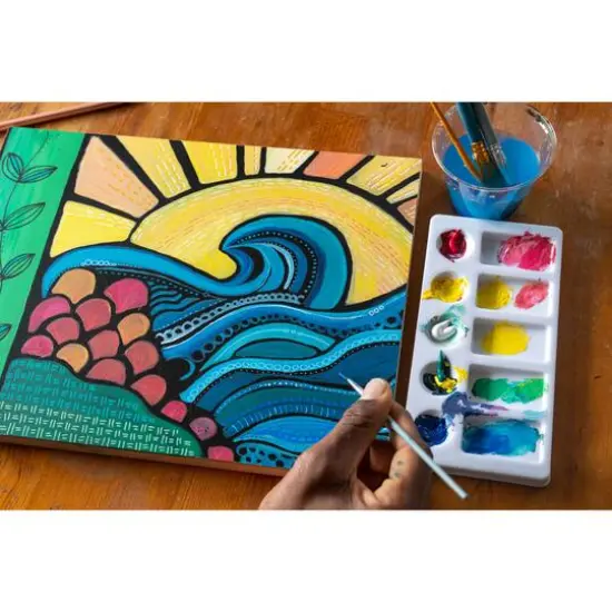 Art Alternatives Black Limited Edition Creative Surface Chalkboard, 11" x 14" {7}