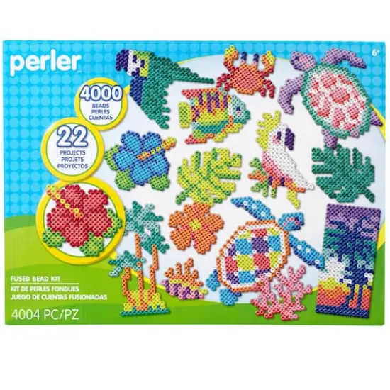 Perler&reg; Tropi-Cool Deluxe Box Kit {1}