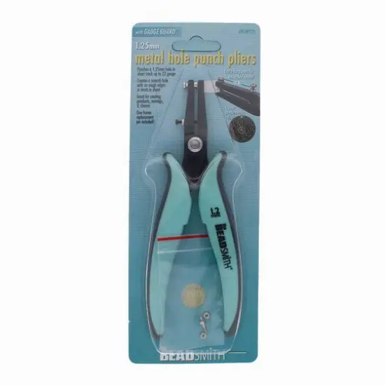 The Beadsmith&reg; 1.25MM Punch Plier with Gauge Guard {3}
