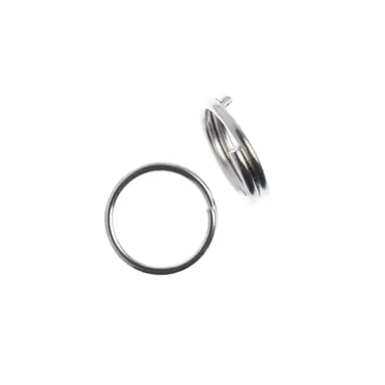 John Bead Must Have Findings 6mm Split Rings, 142ct. Silver {4}