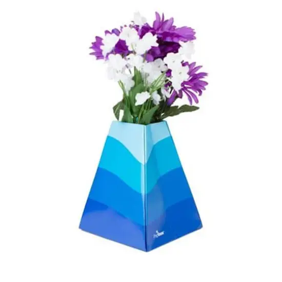 JAM Paper Pop-Up Vase Boxes, 3ct. Waves {1}