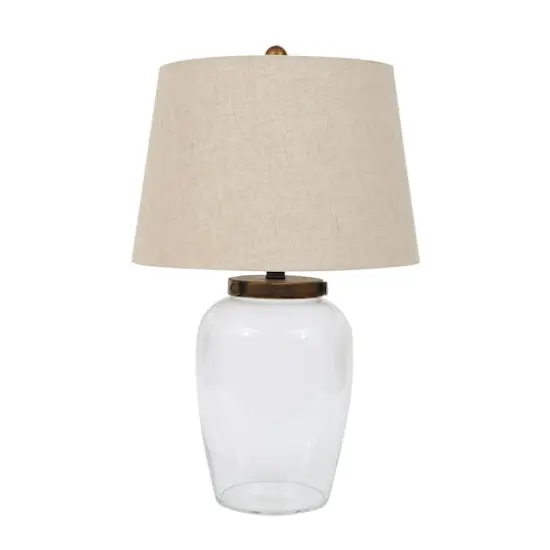 Hello Honey&reg; 23" Glass Fillable Table Lamp {1}