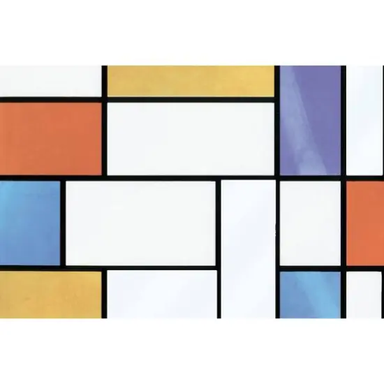 Brewster Mondrian Window Film, 2ct. {1}
