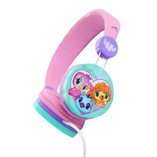 Hatchimals Pink High Quality Wired Headphones {1}