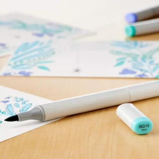 Copic&reg; Sketch Marker, Blue Greens BG15 Aqua {3}