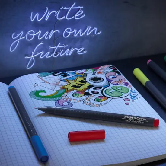 Faber-Castell&reg; 10 Color Grip Finepen Set {4}