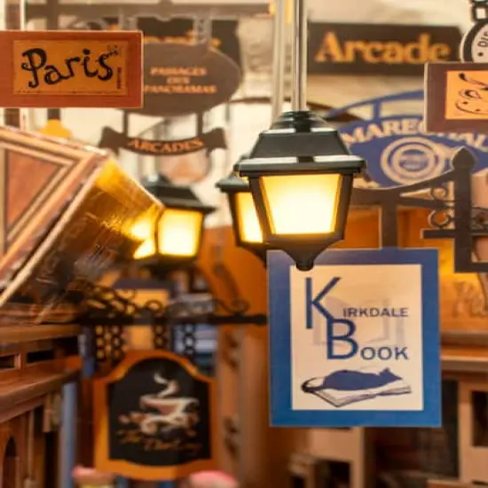 Rolife&reg; Arcade Dating DIY Book Nook Shelf Insert Kit {3}