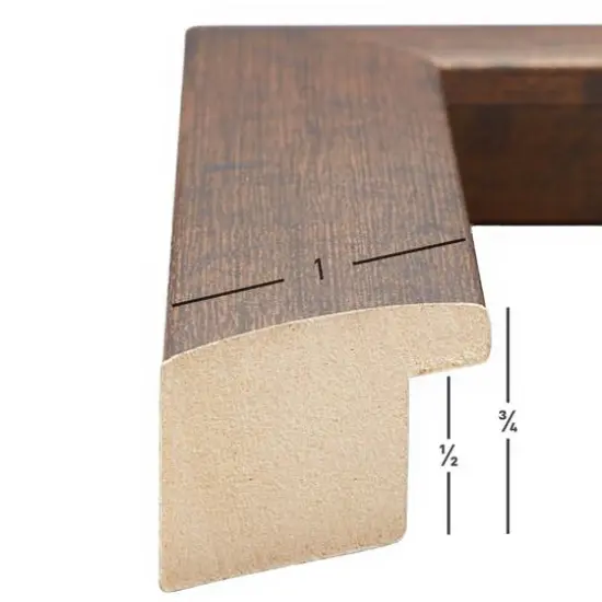 Craig Frames 4 Pack: Contemporary Rustic Copper Picture Frame with Mat {6}