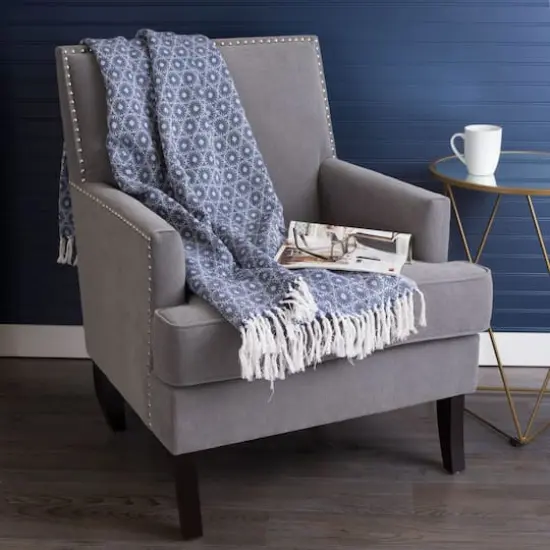 DII&reg; Malachite Throw Nautical Blue {6}