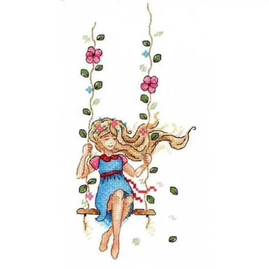 MP Studia Dreamer Cross Stitch On Clothes Kit {1}