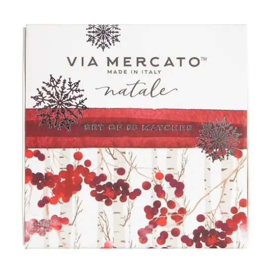 European Soaps Winter Berry Natale Match Box Set, 50ct. {1}
