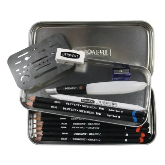 Derwent Line & Wash Sketching Set {3}