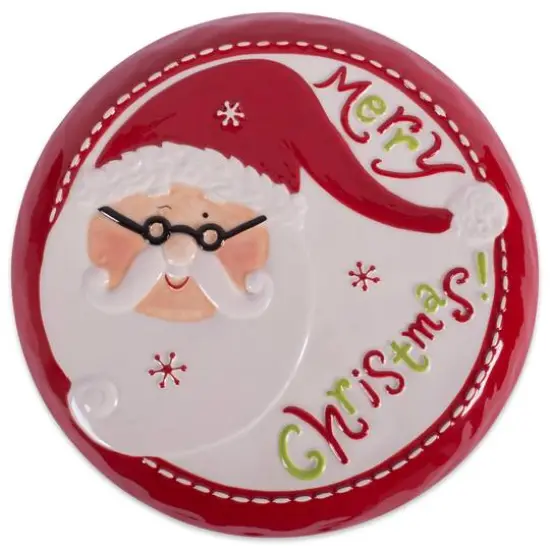 DII&reg; Ceramic Santa Cake Plate with Stand {7}