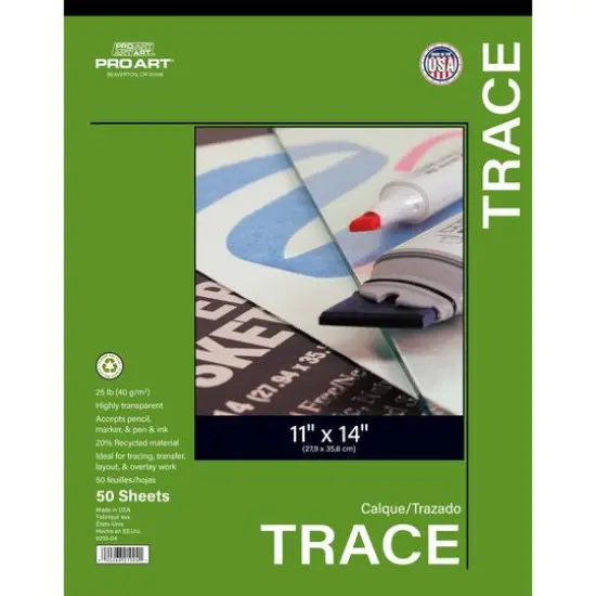 Pro Art&reg; Tracing Paper Pad {1}