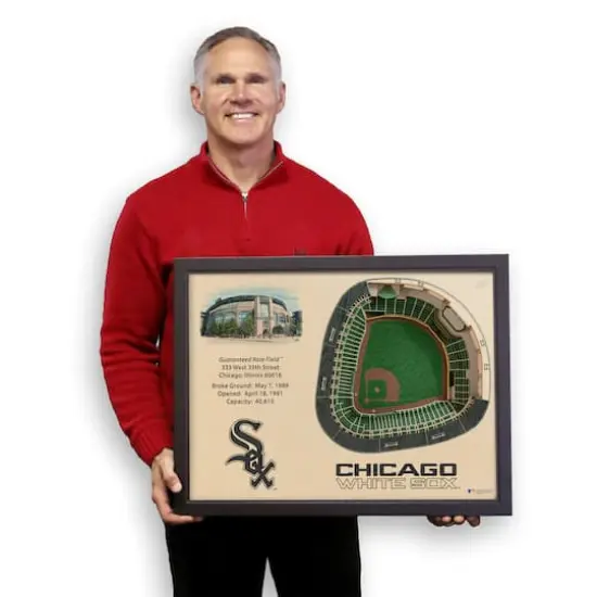MLB 25-Layer StadiumView Wall Art Chicago White Sox {6}