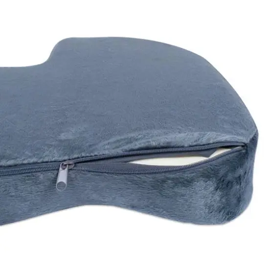 Memory Foam Coccyx Cushion Grey {6}