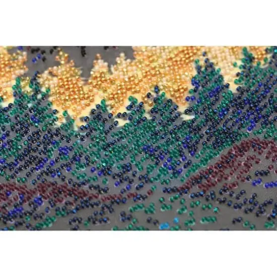 Abris Art At a Lake Bead Embroidery Kit {7}