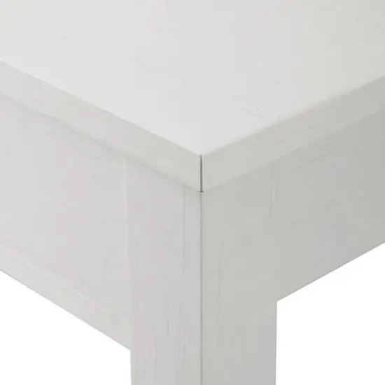 Walker Edison Brushed White Country Style Entry Table {7}