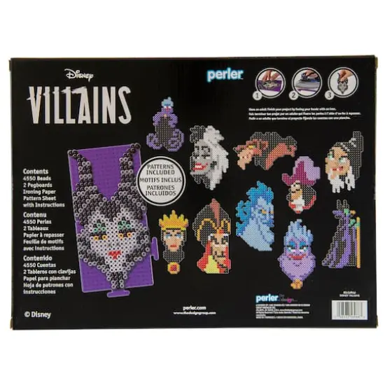 Perler&reg; Disney Villains Deluxe Fused Bead Kit {5}