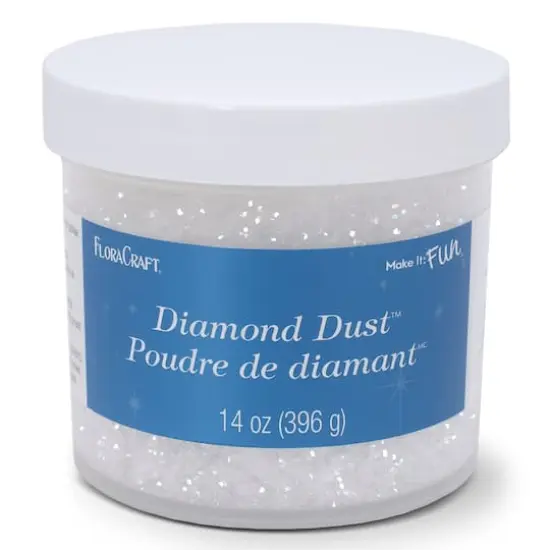 FloraCraft&reg; Diamond Dust Glitter Clear {1}