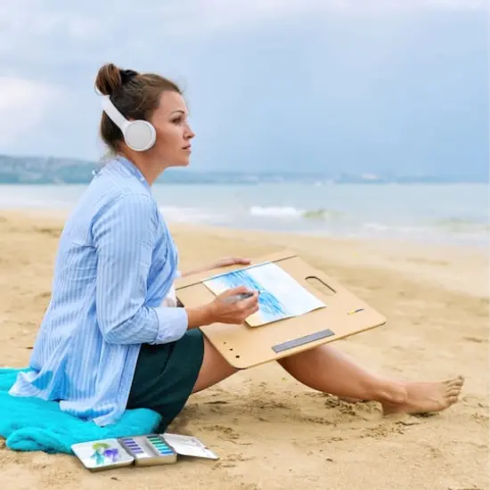 Arteza&reg; Ocean Colors Watercolor Half Pan Set {6}