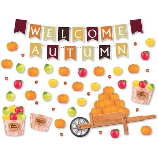 North Star Resources Welcome Autumn Bulletin Board Set, 105ct. {1}