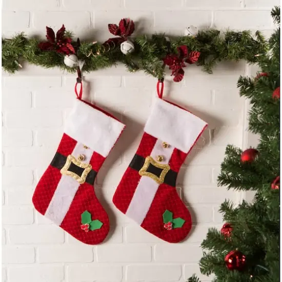 DII&reg; Santa's Holiday Stocking Set {6}
