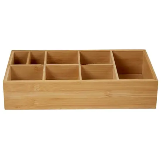 Kitchen Details 8-Compartment Bamboo Caddy {1}