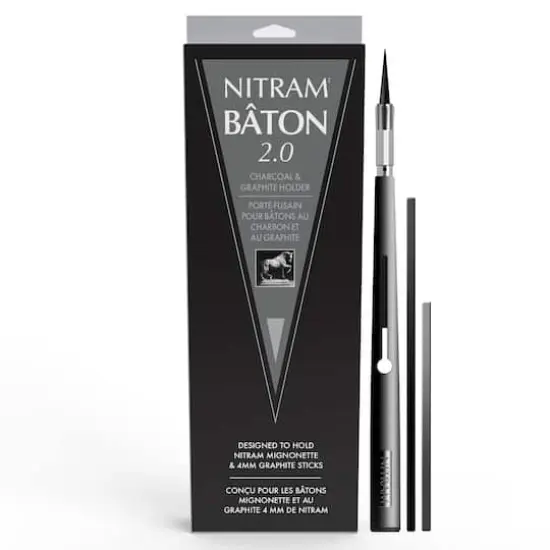 Nitram&trade; Baton 2.0 Charcoal & Graphite Holder Set {1}