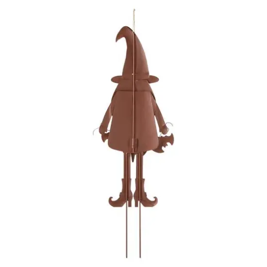 Glitzhome&reg; 36" Metal Halloween Gnome Yard Stake {5}