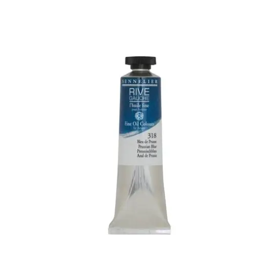 Sennelier Rive Gauche Oil Paint, 40mL 318 Prussian Blue {1}