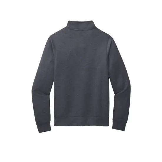 Port & Company&reg; Core Fleece Cadet Full-Zip Adult Unisex Sweatshirt Heather Navy {5}