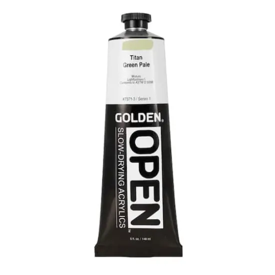 Golden&reg; OPEN&trade; Slow-Drying Acrylics, 5oz. Titan Green Pale {1}