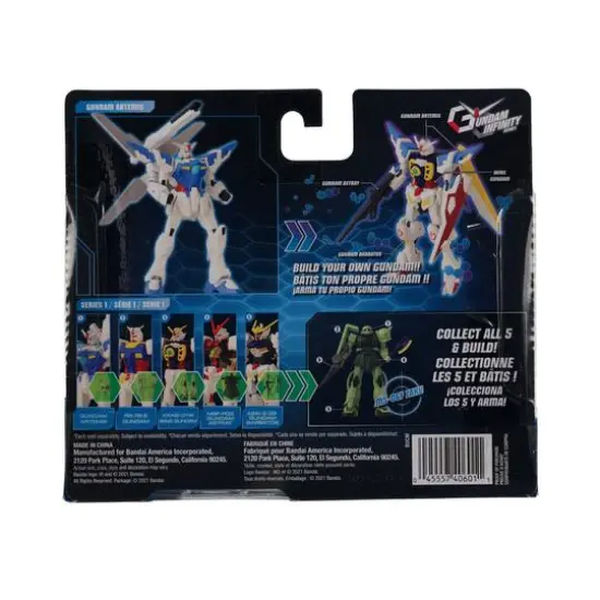 Bandai Gundam Infinity 4.5" Gundam Artemis Action Figure {10}