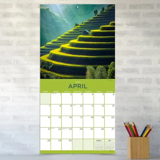 TF Publishing 2024 Landscapes Wall Calendar {5}