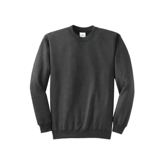 Port & Company&reg; Neutrals Core Fleece Crewneck Sweatshirt Dark Heather Grey {2}