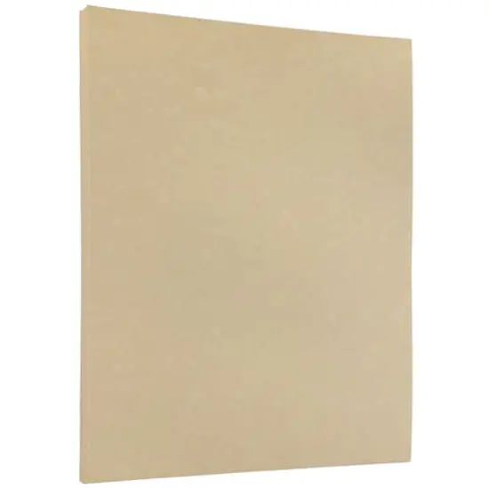 JAM Paper Brown 8.5" x 11" Parchment Paper, 500 Sheets {1}