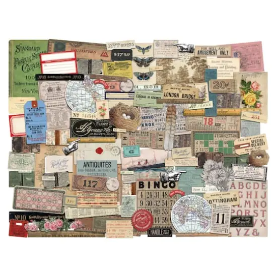 Tim Holtz&reg; Idea-Ology&reg; Ephemera Memoir Pack {3}